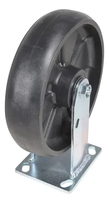 Vestil CST-VE-8X2GFN-R caster wheel shown from an alternate angle
