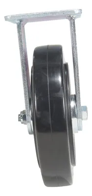 Vestil CST-VE-8X2MRA-R caster wheel shown from an alternate angle