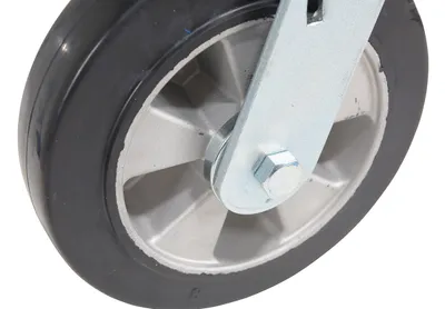 Vestil CST-VE-8X2MRA-S caster wheel shown from an alternate angle