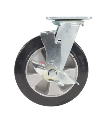 Vestil CST-VE-8X2MRA-SWB caster wheel shown from an alternate angle