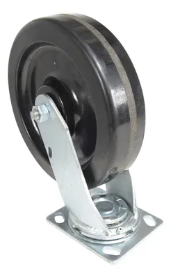 Vestil CST-VE-8X2PH-S caster wheel shown from an alternate angle