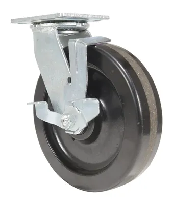Vestil CST-VE-8X2PH-SWB caster wheel shown from an alternate angle