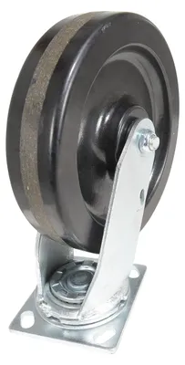 Vestil CST-VE-8X2PH-SWB caster wheel shown from an alternate angle