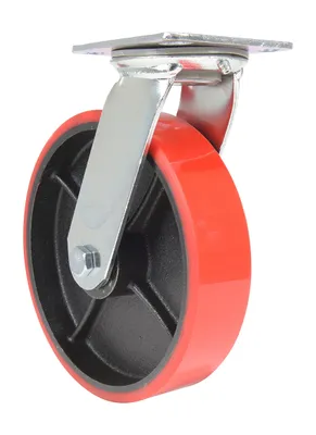Vestil CST-VE-8X2PU-S Polyurethane Swivel Caster