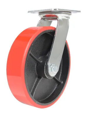 Vestil CST-VE-8X2PU-S Polyurethane Swivel Caster