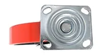 Vestil CST-VE-8X2PU-S caster wheel shown from an alternate angle