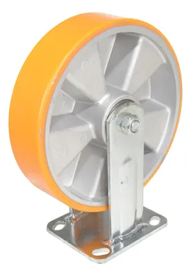 Vestil CST-VE-8X2PUA-R caster wheel shown from an alternate angle