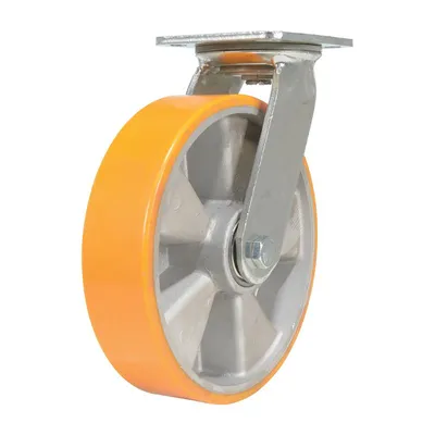 Vestil CST-VE-8X2PUA-S Polyurethane Swivel Caster