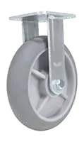 Vestil CST-VE-8X2TPR-R caster wheel shown from an alternate angle