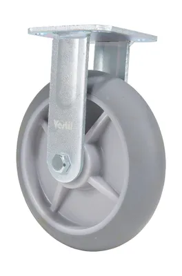 Vestil CST-VE-8X2TPR-R Thermoplastic Rubber Rigid Caster