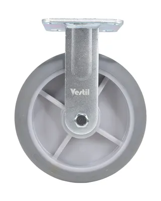 Vestil CST-VE-8X2TPR-R Thermoplastic Rubber Rigid Caster