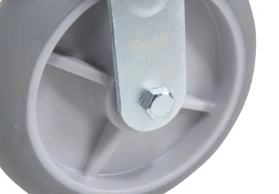 Vestil CST-VE-8X2TPR-R Thermoplastic Rubber Rigid Caster