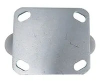 Vestil CST-VE-8X2TPR-R caster wheel shown from an alternate angle