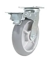 Vestil CST-VE-8X2TPR-SWTB caster wheel shown from an alternate angle