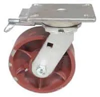 Vestil CST-VE-8X3DS-S caster wheel shown from an alternate angle