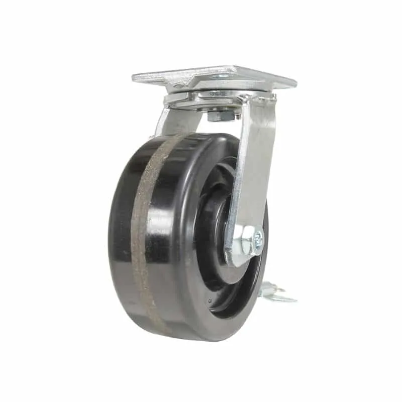 Vestil CST-VE-8X3PH-4PSL Phenolic Swivel With 4-Position Lock Caster
