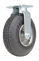 Vestil CST-VE-8X3PNU-R caster wheel shown from an alternate angle