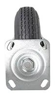 Vestil CST-VE-8X3PNU-S caster wheel shown from an alternate angle
