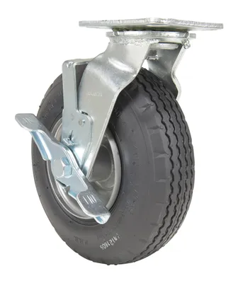 Vestil CST-VE-8X3PNU-SWB Pneumatic Swivel With Brake Caster