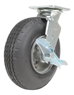Vestil CST-VE-8X3PNU-SWB Pneumatic Swivel With Brake Caster