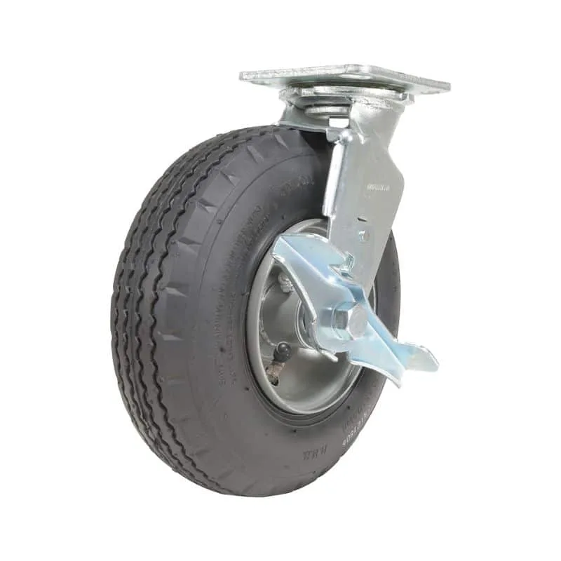 Vestil CST-VE-8X3PNU-SWB Pneumatic Swivel With Brake Caster