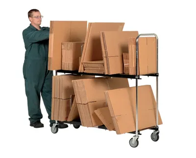Vestil CTC-1856-B Portable Carton Cart