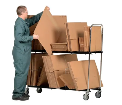 Vestil CTC-1856-B utility cart shown from an alternate angle