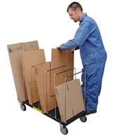 Vestil CTPT-1844-CK utility cart shown from an alternate angle