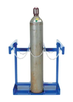 Vestil CYL-P-6 Steel Cylinder Caddy 6 Maximum Cylinders