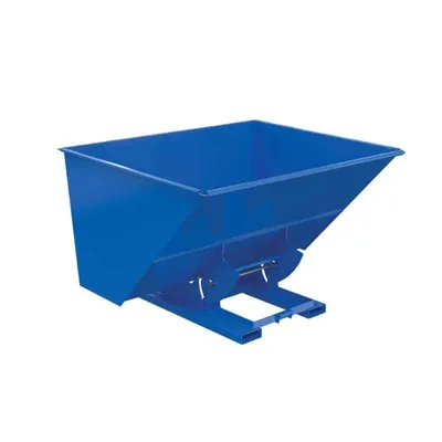 Vestil D-300-HD-NB Steel Heavy Duty No Bump and Dump Hopper