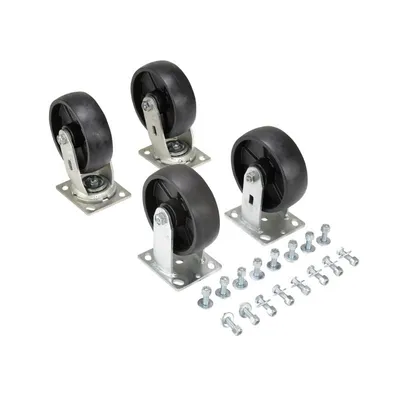 Vestil D-CK4-GFN6-2 Glass Filled Nylon Caster Kit