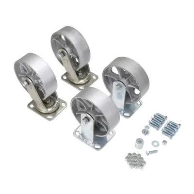 Vestil D-CK4-SC6-2 Semi Steel Caster Kit