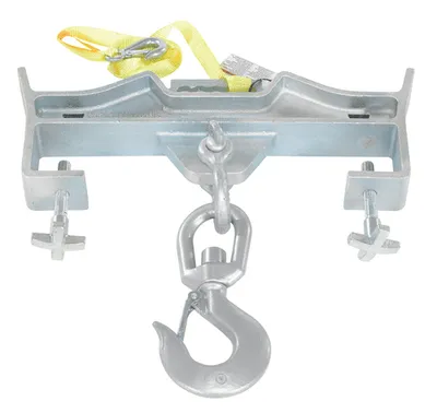 Vestil D-FORK-10-SL Steel Double Swivel Hoist Optioning Hook