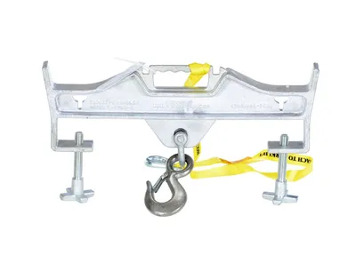 Vestil D-FORK-4-RL Steel Double Rigid Hoist Optioning Hook 3