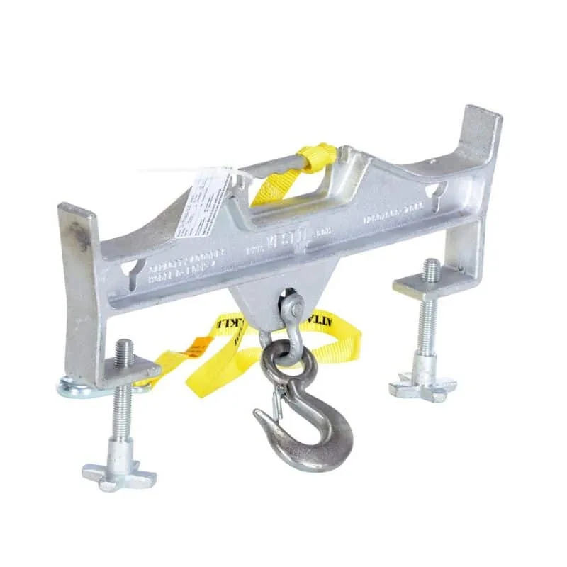 Vestil D-FORK-4-RL Steel Double Rigid Hoist Optioning Hook (1)
