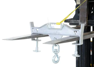 Vestil D-FORK-4-SL Steel Double Swivel Hoist Optioning Hook 4