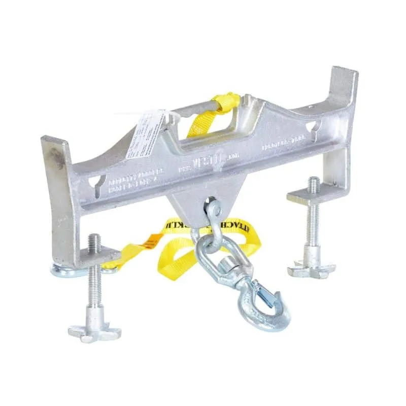 Vestil D-FORK-4-SL Steel Double Swivel Hoist Optioning Hook (1)