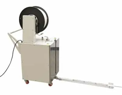 Vestil DBA-130 Steel Semi Automatic Pallet Probe Strapping Machine
