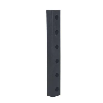 Vestil DBE-30-1 Hardened Molded Rubber Bumper