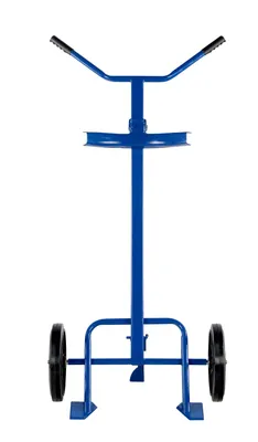 Vestil DBT-1200 Steel Barrel - Drum Truck with Rubber On Steel Wheels 3