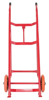 Vestil DBT-RED Steel Polyurethane Barrel-Drum Truck 3