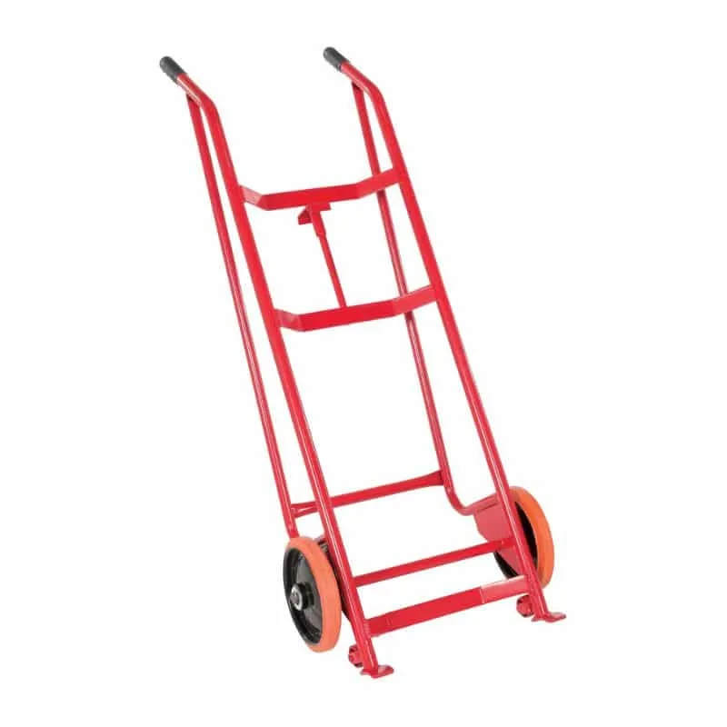 Vestil DBT-RED Steel Polyurethane BarrelDrum Truck