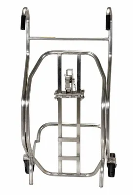 Vestil DBT-SS-DLX Stainless Steel Deluxe Drum Truck 3