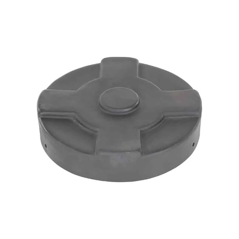 Vestil DC-P-30-BK Low-Density Polyethylene Drum Cover