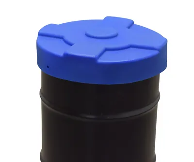 Vestil DC-P-30-BU drum lid shown from an alternate angle