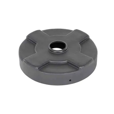 Vestil DC-P-30-CAN-BK Low-Density Polyethylene Drum Recycling Lid