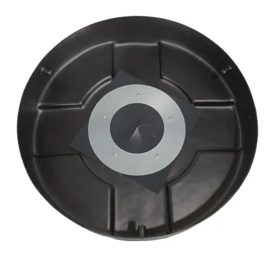 Vestil DC-P-30-CANF-BK drum lid shown from an alternate angle