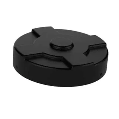 Vestil DC-P-55-BK Low-Density Polyethylene Drum Cover