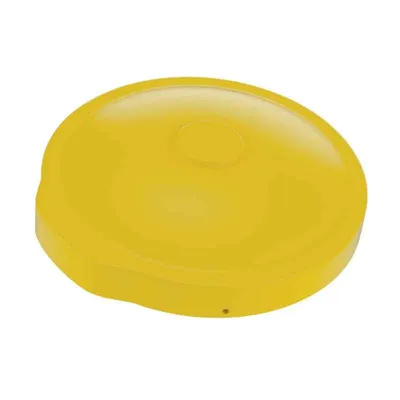 Vestil DC-P-55-UF-RD Polyethylene Drum Cover (1)