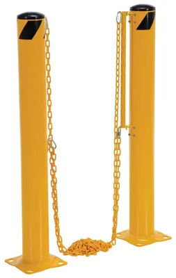 Vestil DCBB-42-4.5 Steel Dock Chain Barrier Bollard 4